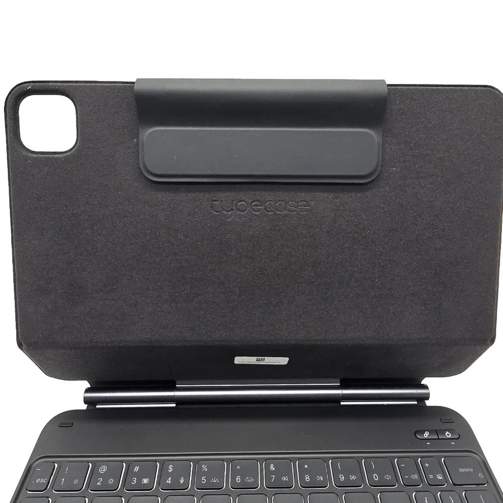 typecase iPad Air 11 Pro 11 Keyboard Case Trackpad Backlit Bluetooth Black